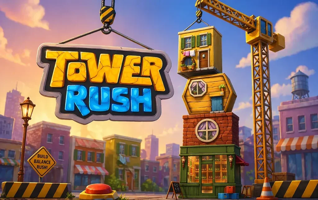Tower Rush by Galaxsys game screen